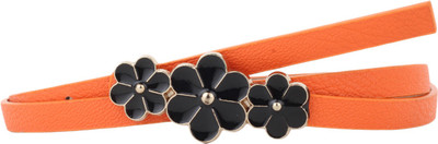

Alvaro Castagnino Women Casual Orange Artificial Leather Belt