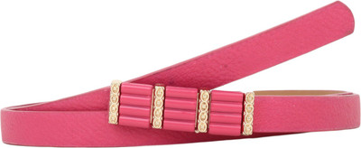 

Alvaro Castagnino Women Casual Pink Artificial Leather Belt