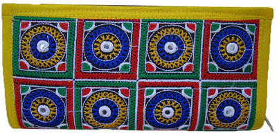 

The Living Craft Casual Multicolor Clutch