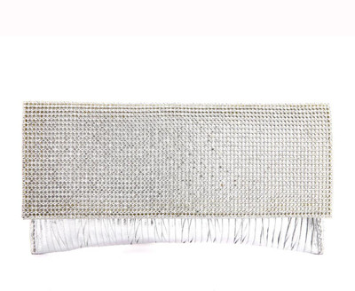 

Utsavi Party Silver Clutch