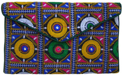 

The Living Craft Casual Multicolor Clutch