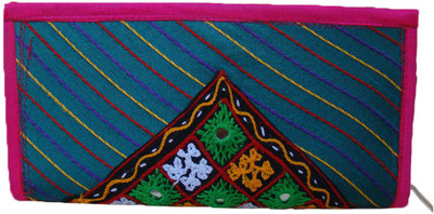 

The Living Craft Casual Multicolor Clutch