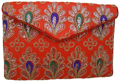 

The Living Craft Casual Multicolor Clutch
