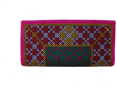 

The Living Craft Casual Multicolor Clutch