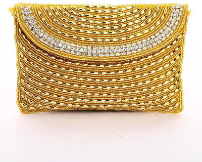 

Utsavi Party Gold Clutch