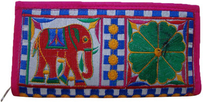 

The Living Craft Casual Multicolor Clutch