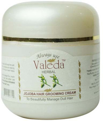 

Valeda Herbal Jojoba Hair Grooming Cream - Clinical Conditioner to Hydrate and Nourish Hairs(100 g)