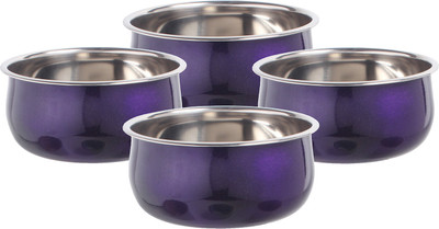 

birdy Cookware Set(Stainless Steel, 4 - Piece), Blue