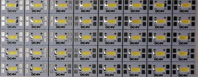 

Elph Heat Sink mounted 4 Volt DC 5730 SMD 8 LED 5 Strips Electronic Components Electronic Hobby Kit