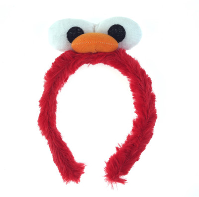 

Blur Elmo From Sesame Street Character Fun Hair Band(Red, White, Orange)