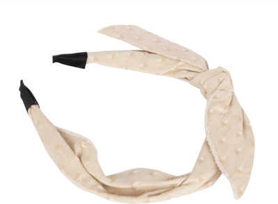 

Blur Minimal Fun Bow Hair Band(Gold)