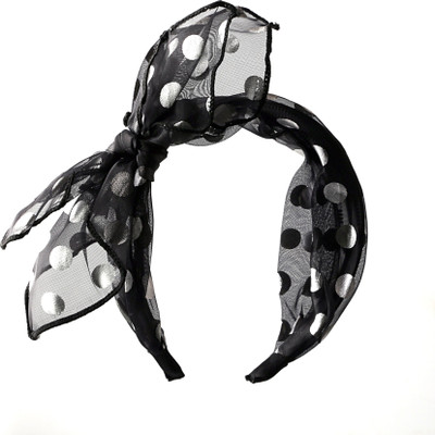 

Blur Polka Dot Hair Band(Black)