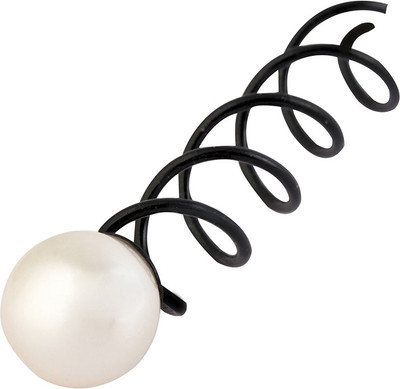 

Stripes Black Pin Bun Clip(Black)