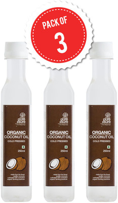 

Pure & Sure Coconut Oil 250ml, Pack of 3 Hair Oil(250 ml)