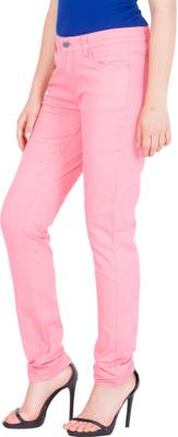 American-Elm Regular Women's Pink Jeans