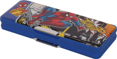 

Marvel SPIDERMAN SPIDERMAN Art PLASTIC Pencil Box(Set of 1, Blue)