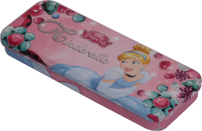 

Disney CINDERELLA CINDERELLA Art MATEL Pencil Box(Set of 1, Multicolor)