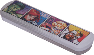 

Marvel AVENGER AVENGER Art MATEL Pencil Box(Set of 1, Multicolor)