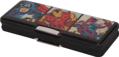 

Marvel AVENGER AVENGER Art PLASTIC Pencil Box(Set of 1, Black)