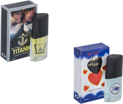 My Tunes Combo Titanic-Younge Heart Blue Eau de Toilette - 40 ml(For Men)