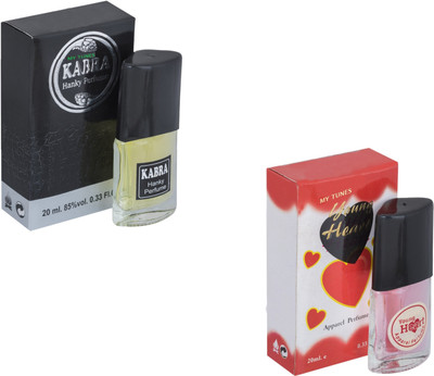 

My Tunes Combo Kabra Black-Younge Heart Red Eau de Toilette - 40 ml(For Men)