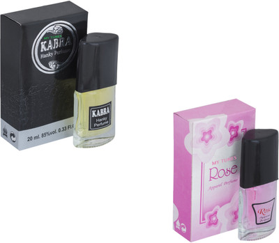 

My Tunes Combo Kabra Black-Rose Eau de Toilette - 40 ml(For Men)