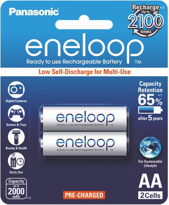 

Panasonic eneloop AA 2000mAH Rechargeable Ni-MH Battery