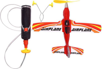 

HALO NATION BATTERY OPERATED TETHER AEROPLANE SUPER POWER PLANE(Red)