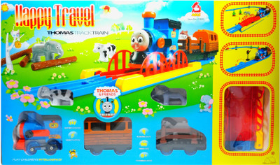 thomas battery operated train and track set