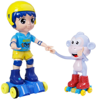 

Taaza Garam KIds Imported Remote Controlled Dancing Boy + Monkey toy with Amazing Sounds for Kids Robot Aquarium Animal(2)