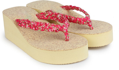 

Do Bhai Women Red Wedges