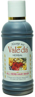 

Valeda Herbal All Herb Hair Wash - 'Lather Free', 'No Added Fragnance' ,'9 Herbs' Single Miracle Product - For all Hair Problems - Formulation Since 1880(100 ml)