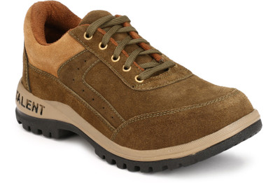 

Eego Italy Genuine Leather Steel Toe Safety Shoes Boots For Men(Green