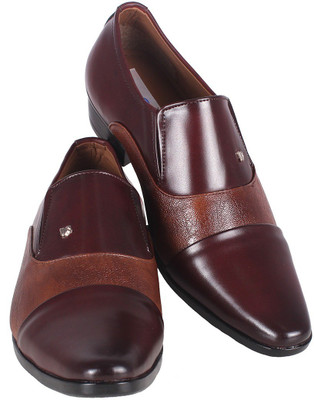 

BootEase Slip On For Men(Brown