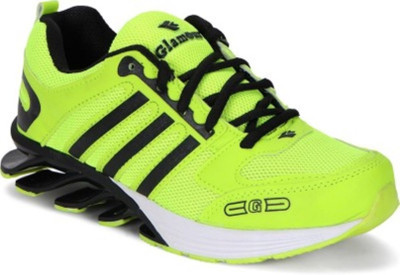 

Glamour Running Shoes For Men(Green, Black