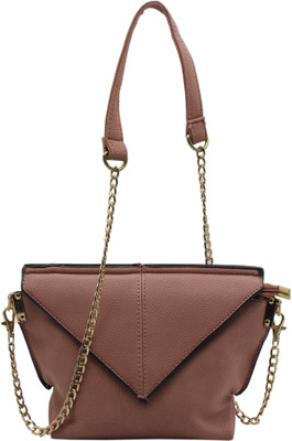 

Trendy Women Casual Brown PU Sling Bag