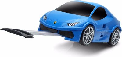 

Ridaz Kids Pull Along Lamborghini Huracan Bag- Blue Small Travel Bag - Medium(Blue)