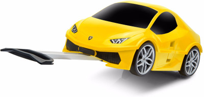 

Ridaz Kids Pull Along Lamborghini Huracan Bag- Yellow Small Travel Bag - Medium(Yellow)
