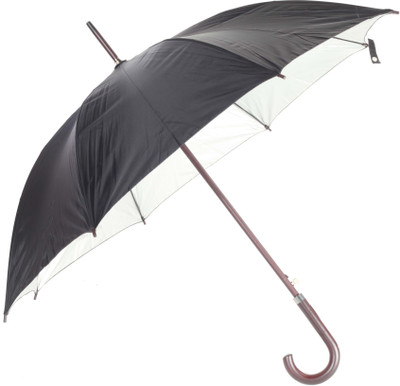 Sun Brand Reporter - Rose Wood Finish Umbrella(Black, Silver)