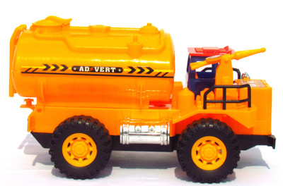 

HALO NATION Friction Powered Truck - 10 Inch Tanker(Yellow)
