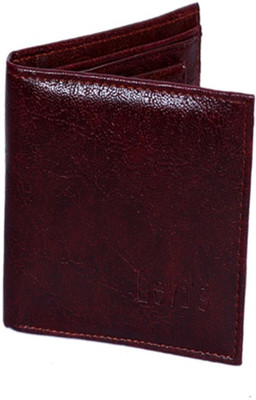 

madley Men Maroon Artificial Leather Wallet(2 Card Slots)