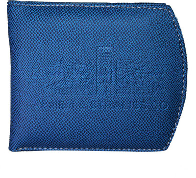 Assashion Boys Blue Canvas Wallet(2 Card Slots)