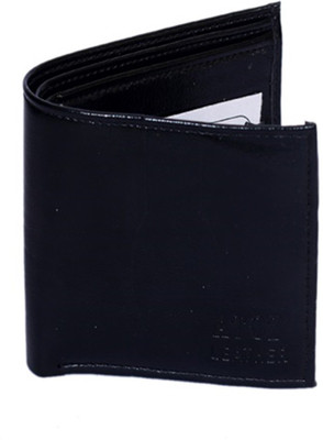 

madley Men Black Artificial Leather Wallet(6 Card Slots)