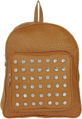 

JG Shoppe JGBPMD82 8 L Backpack(Tan), Brown