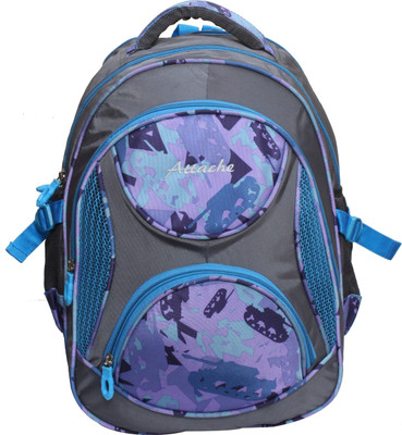 

Attache Rock School Bag (Blue) 30 L Backpack(Multicolor)