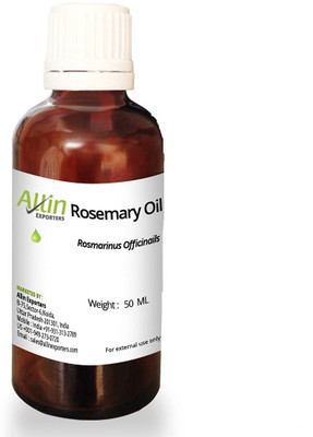 

Allin Exporters 50-2051,Rosemary Oil - 100% Pure and Undiluted- Natural Relaxant for Skin, Muscle and Joints - Perfect for Use in Aromatherapy(50 ml)