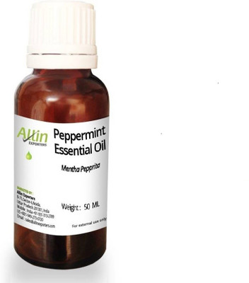 

Allin Exporters 50-2051,Peppermint Oil - 100% Pure and Natural - Ideal for Use in Aromatherapy - Excellent Choice for Skin and Muscles(50 ml)