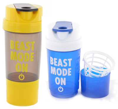 

DOXEY Ternedo Gym Shaker Combo 500 ml Shaker(Pack of 2, Yellow, Blue), Blue;yellow