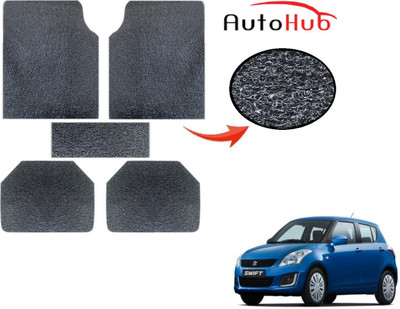Auto Hub PVC (Polyvinyl Chloride) Standard Mat For  Maruti Suzuki New Swift(Grey)