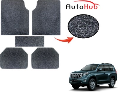 Auto Hub PVC (Polyvinyl Chloride) Standard Mat For  Toyota Land Cruiser Prado(Grey)